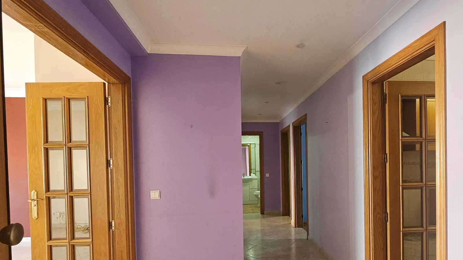 Entrada, antes da obra, Sobreda