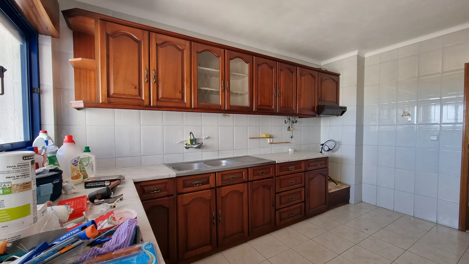 Cozinha, antes da obra, Barreiro