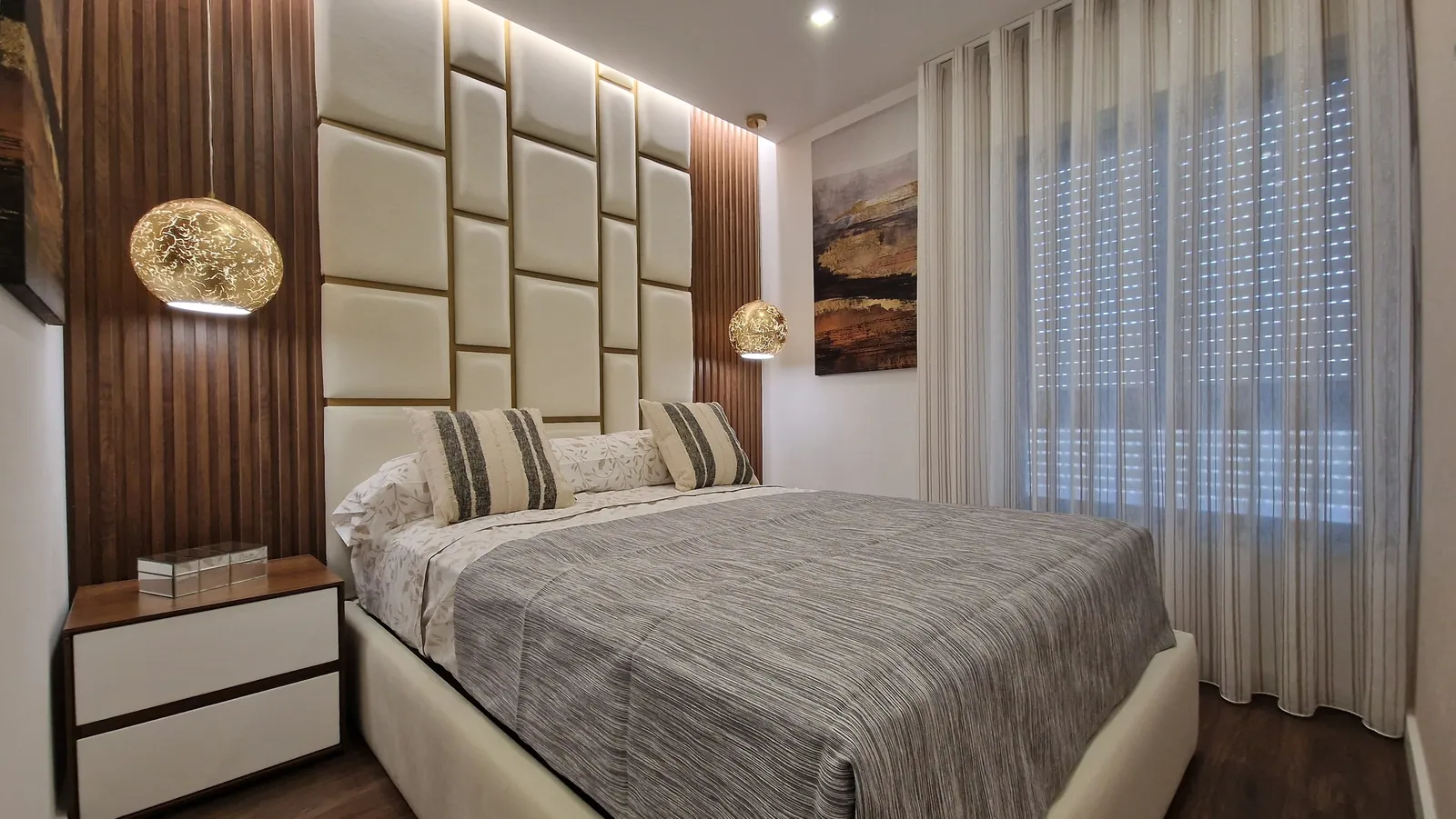 Quarto, depois da obra, Barreiro